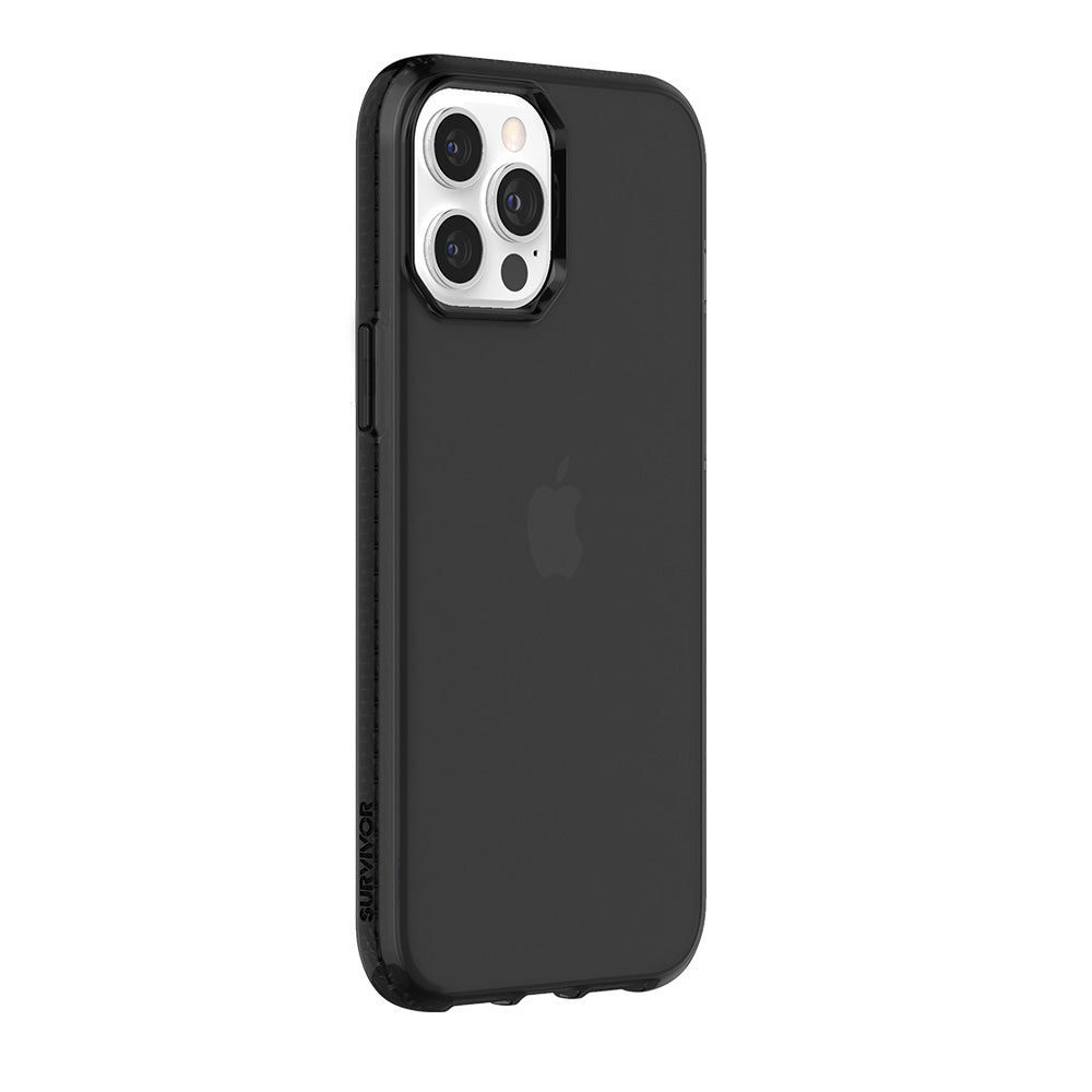 Black | Survivor Clear for iPhone 12 Pro Max - Black