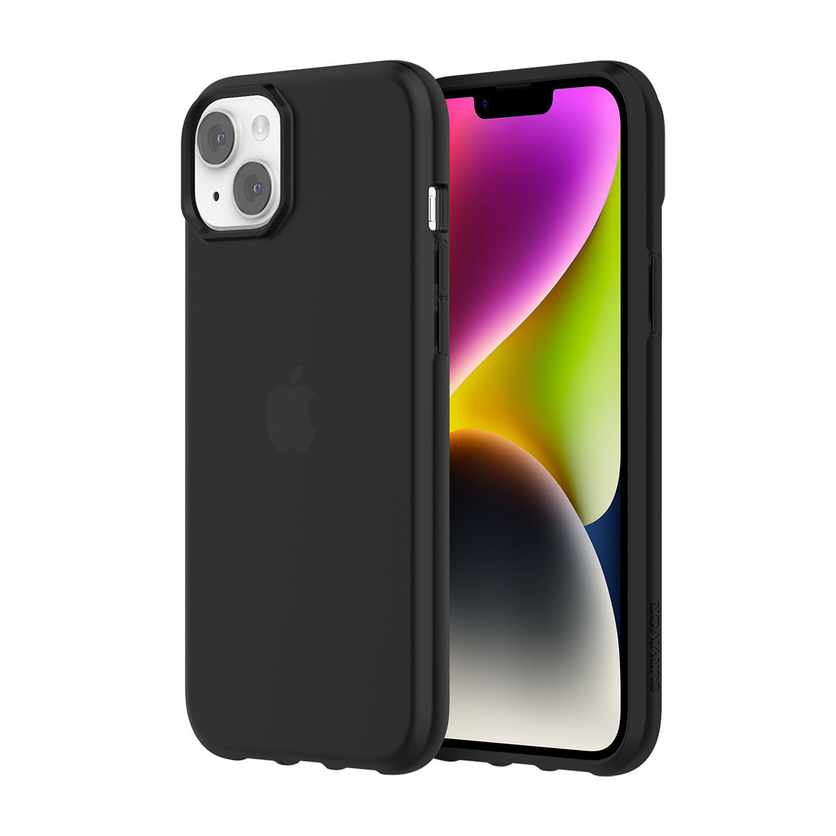 Black | Survivor Clear for iPhone 14 Plus - Black