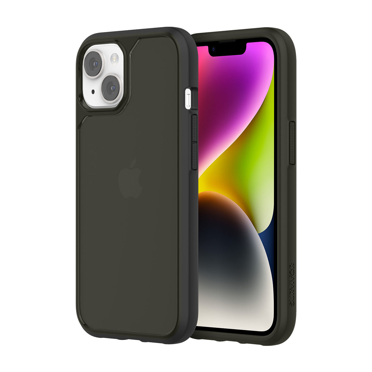 Black | Survivor Strong for iPhone 14 and iPhone 13 - Black