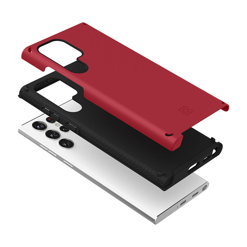 Salsa Red | Duo for Samsung Galaxy S22 Ultra - Salsa Red
